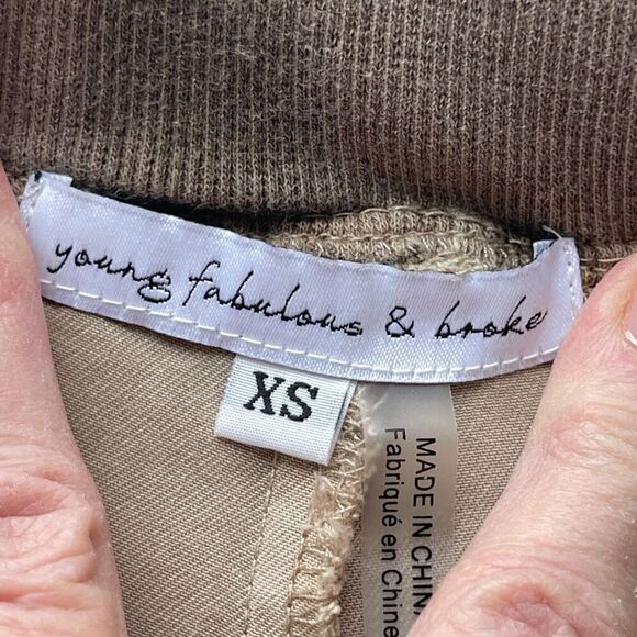 Young Fabulous and Broke Tencel Jogger Pants, Size XS - Picture 10 of 10